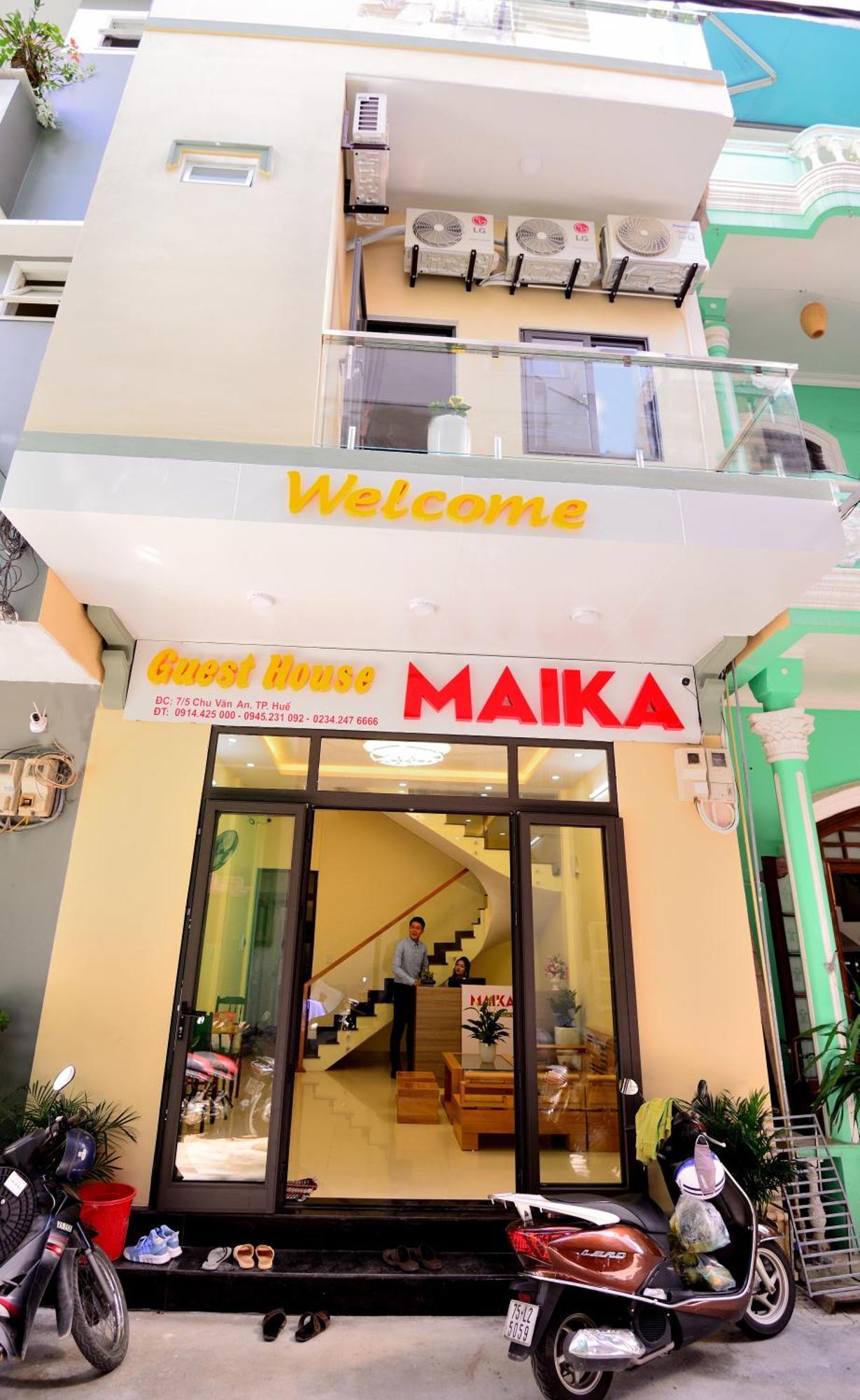 Guest House Maika Hue Bagian luar foto
